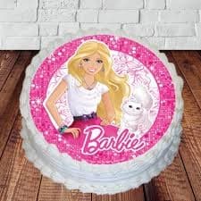 Round Photo Cake
