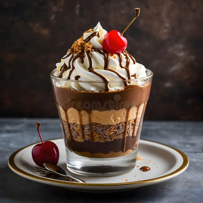 Kunafa Sundae