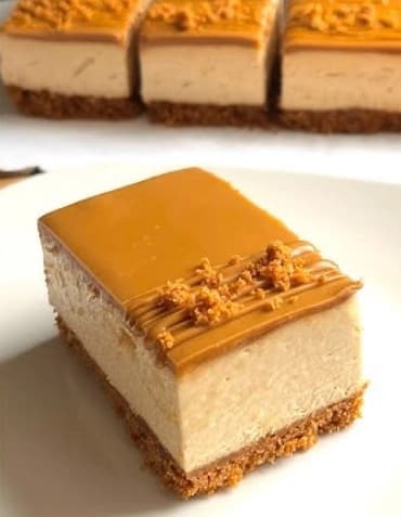 Lotus Cheese Bar Tart