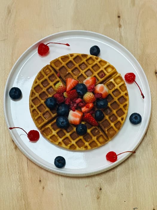 Tropical Berry Waffle